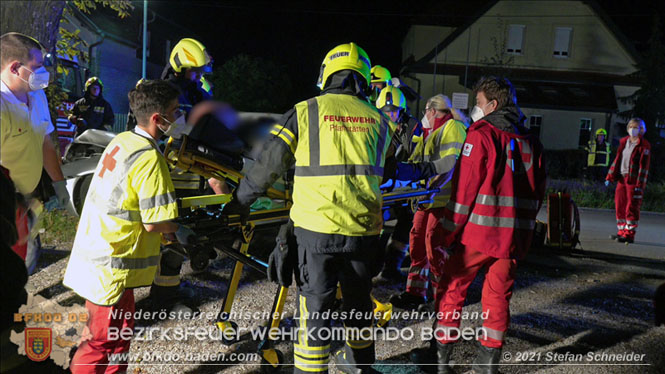 20210809 Verkehrsunfall bei der Ortseinfahrt Tribuswinkel Foto: © Stefan Schneider 20210809 Verkehrsunfall bei der Ortseinfahrt Tribuswinkel Foto: © Stefan Schneider