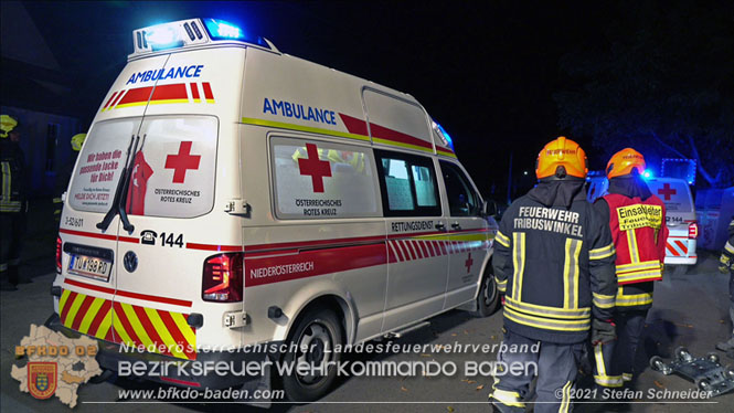 20210809 Verkehrsunfall bei der Ortseinfahrt Tribuswinkel Foto: © Stefan Schneider 20210809 Verkehrsunfall bei der Ortseinfahrt Tribuswinkel Foto: © Stefan Schneider
