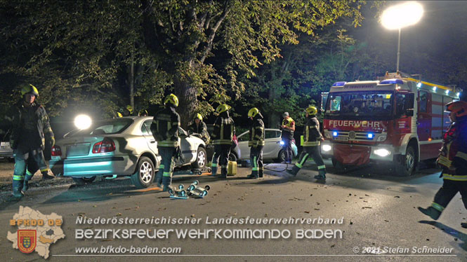20210809 Verkehrsunfall bei der Ortseinfahrt Tribuswinkel Foto: © Stefan Schneider 20210809 Verkehrsunfall bei der Ortseinfahrt Tribuswinkel Foto: © Stefan Schneider