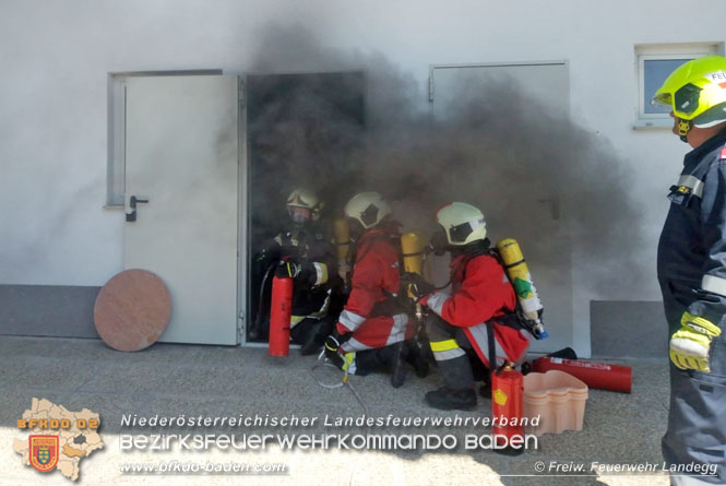 20210810 Unterstützung bei einem Brand in Pottendorf  Foto: © Freiwillige Feuerwehr Landegg