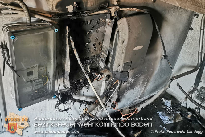 20210810 Unterstützung bei einem Brand in Pottendorf  Foto: © Freiwillige Feuerwehr Landegg