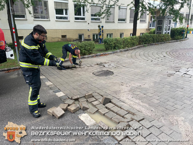 20210816 Gewitterzelle traf gleich zweimal die Stadt Baden Foto: Freiwillige Feuerwehr Baden Weikersdorf 20210816 Gewitterzelle traf gleich zweimal die Stadt Baden Foto: Freiwillige Feuerwehr Baden Weikersdorf