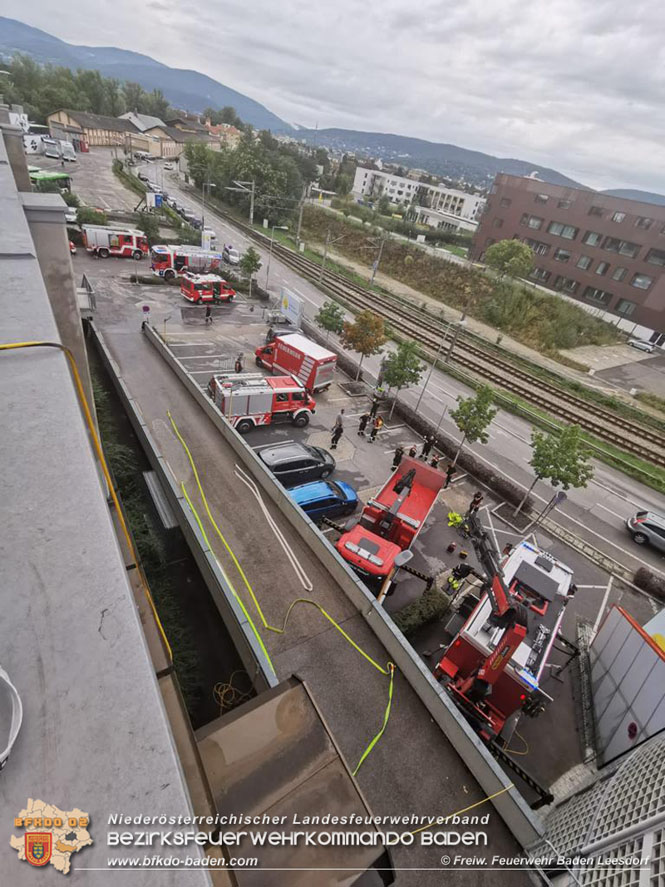20210816 Gewitterzelle traf gleich zweimal die Stadt Baden Foto: Freiwillige Feuerwehr Baden-Leesdorf 20210816 Gewitterzelle traf gleich zweimal die Stadt Baden Foto: Freiwillige Feuerwehr Baden-Leesdorf