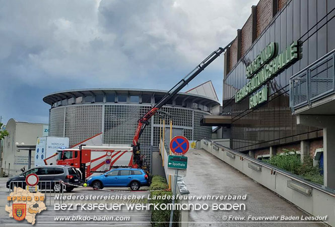 20210816 Gewitterzelle traf gleich zweimal die Stadt Baden Foto: Freiwillige Feuerwehr Baden-Leesdorf 20210816 Gewitterzelle traf gleich zweimal die Stadt Baden Foto: Freiwillige Feuerwehr Baden-Leesdorf