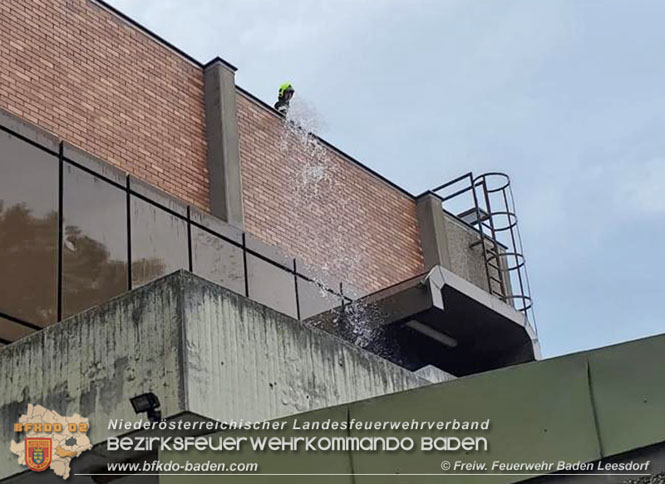 20210816 Gewitterzelle traf gleich zweimal die Stadt Baden Foto: Freiwillige Feuerwehr Baden-Leesdorf 20210816 Gewitterzelle traf gleich zweimal die Stadt Baden Foto: Freiwillige Feuerwehr Baden-Leesdorf