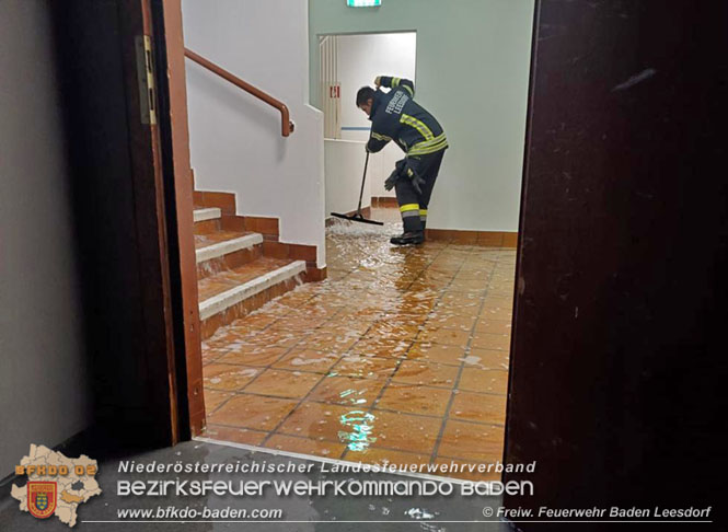 20210816 Gewitterzelle traf gleich zweimal die Stadt Baden Foto: Freiwillige Feuerwehr Baden-Leesdorf 20210816 Gewitterzelle traf gleich zweimal die Stadt Baden Foto: Freiwillige Feuerwehr Baden-Leesdorf