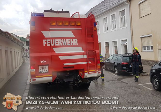20210816 Gewitterzelle traf zweimal die Stadt Baden Foto: Freiwillige Feuerwehr Baden-Stadt 20210816 Gewitterzelle traf zweimal die Stadt Baden Foto: Freiwillige Feuerwehr Baden-Stadt