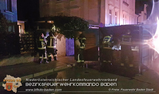 20210816 Gewitterzelle traf zweimal die Stadt Baden Foto: Freiwillige Feuerwehr Baden-Stadt 20210816 Gewitterzelle traf zweimal die Stadt Baden Foto: Freiwillige Feuerwehr Baden-Stadt