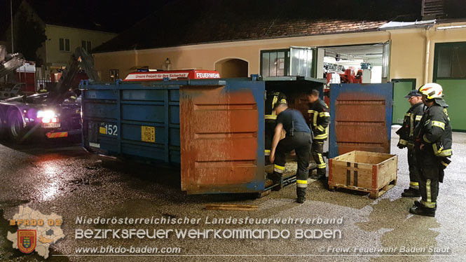 20210816 Gewitterzelle traf zweimal die Stadt Baden Foto: Freiwillige Feuerwehr Baden-Stadt 20210816 Gewitterzelle traf zweimal die Stadt Baden Foto: Freiwillige Feuerwehr Baden-Stadt