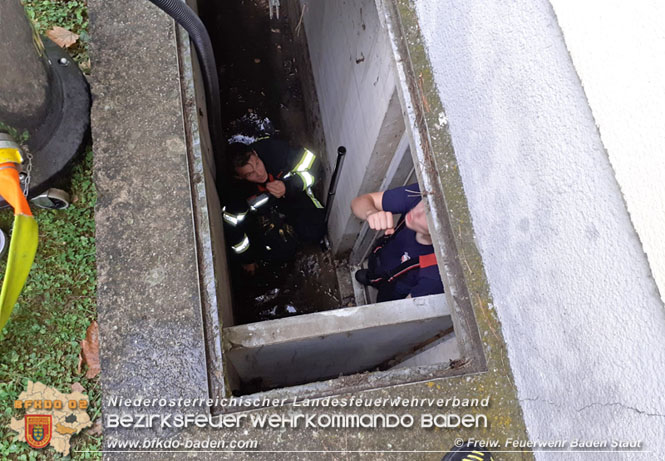 20210816 Gewitterzelle traf zweimal die Stadt Baden Foto: Freiwillige Feuerwehr Baden-Stadt 20210816 Gewitterzelle traf zweimal die Stadt Baden Foto: Freiwillige Feuerwehr Baden-Stadt