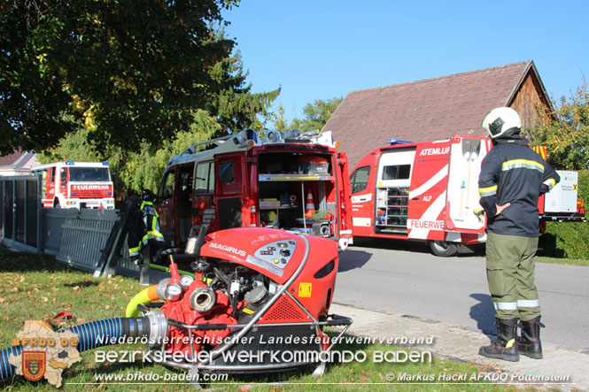 20211003 Wohnungsbrand in Grillenberg  Foto: © ASB Markus Hackl AFKDO Pottenstein