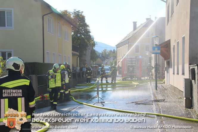 20211003 Wohnungsbrand in Grillenberg  Foto: © ASB Markus Hackl AFKDO Pottenstein