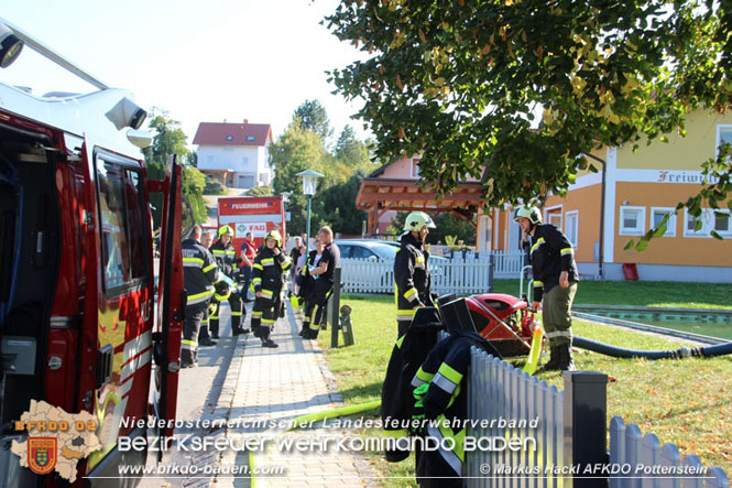 20211003 Wohnungsbrand in Grillenberg  Foto: © ASB Markus Hackl AFKDO Pottenstein