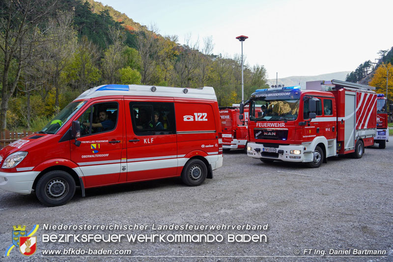20211027 KHD Einsatz Waldbrand Hirschwang an der Rax Bezirk Neunkirchen Foto: Ing. Daniel Bartmann 20211027 KHD Einsatz Waldbrand Hirschwang an der Rax Bezirk Neunkirchen Foto: Ing. Daniel Bartmann