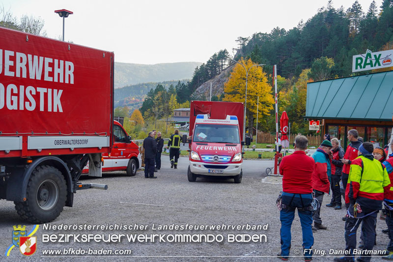 20211027 KHD Einsatz Waldbrand Hirschwang an der Rax Bezirk Neunkirchen Foto: Ing. Daniel Bartmann 20211027 KHD Einsatz Waldbrand Hirschwang an der Rax Bezirk Neunkirchen Foto: Ing. Daniel Bartmann