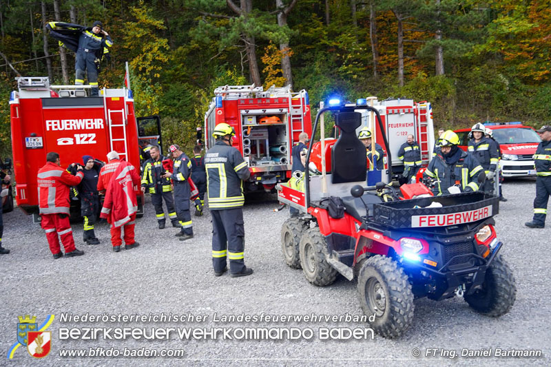 20211027 KHD Einsatz Waldbrand Hirschwang an der Rax Bezirk Neunkirchen Foto: Ing. Daniel Bartmann 20211027 KHD Einsatz Waldbrand Hirschwang an der Rax Bezirk Neunkirchen Foto: Ing. Daniel Bartmann