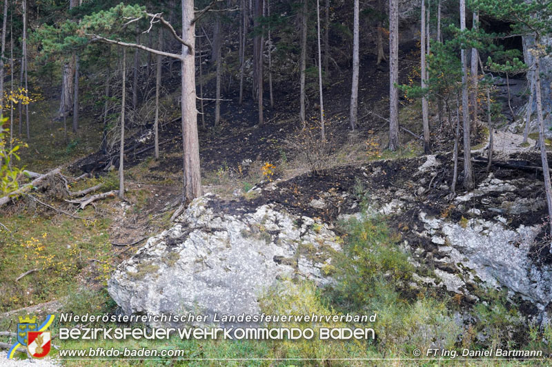 20211027 KHD Einsatz Waldbrand Hirschwang an der Rax Bezirk Neunkirchen Foto: Ing. Daniel Bartmann 20211027 KHD Einsatz Waldbrand Hirschwang an der Rax Bezirk Neunkirchen Foto: Ing. Daniel Bartmann