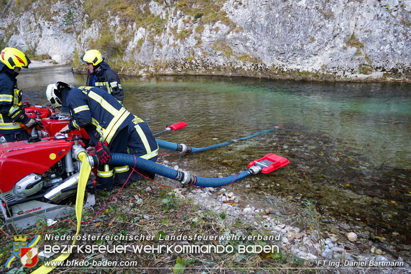 20211027 KHD Einsatz Waldbrand Hirschwang an der Rax Bezirk Neunkirchen Foto: Ing. Daniel Bartmann 20211027 KHD Einsatz Waldbrand Hirschwang an der Rax Bezirk Neunkirchen Foto: Ing. Daniel Bartmann