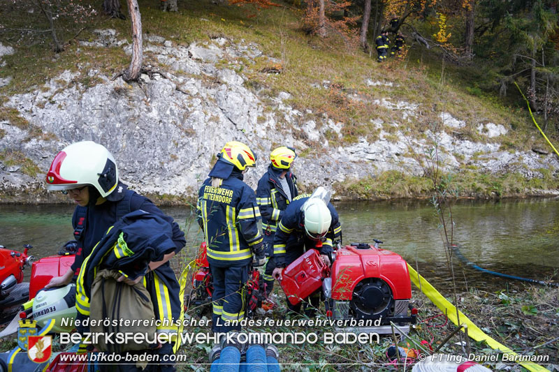 20211027 KHD Einsatz Waldbrand Hirschwang an der Rax Bezirk Neunkirchen Foto: Ing. Daniel Bartmann 20211027 KHD Einsatz Waldbrand Hirschwang an der Rax Bezirk Neunkirchen Foto: Ing. Daniel Bartmann