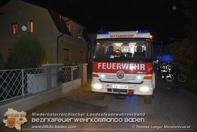 20211103 Zimmerbrand in Einfamilienhaus  Foto: © Thomas Lenger Monatsrevue.at 
