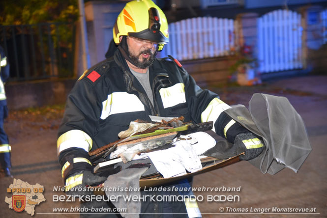 20211103 Zimmerbrand in Einfamilienhaus  Foto: © Thomas Lenger Monatsrevue.at 