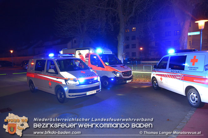 20211116 Wohnungsbrand in Mehrparteinenhaus in Pottendorf  Foto: © Thomas Lenger Monatsreveue.at 