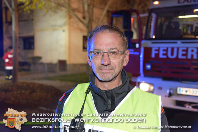 20211116 Wohnungsbrand in Mehrparteinenhaus in Pottendorf  Foto: © Thomas Lenger Monatsreveue.at 