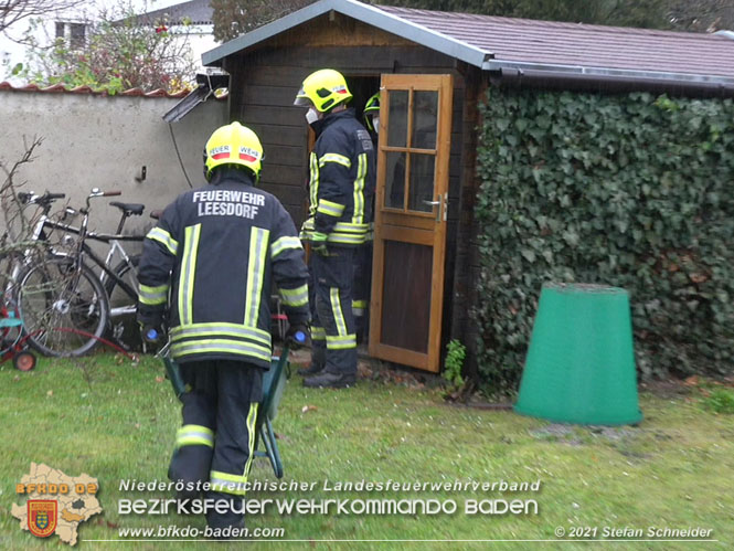 20211126 Braunkohle Briketts lösen CO Alarm in Baden aus Foto: © Stefan Schneider BFKDO BADEN 20211126 Braunkohle Briketts lösen CO Alarm in Baden aus Foto: © Stefan Schneider BFKDO BADEN