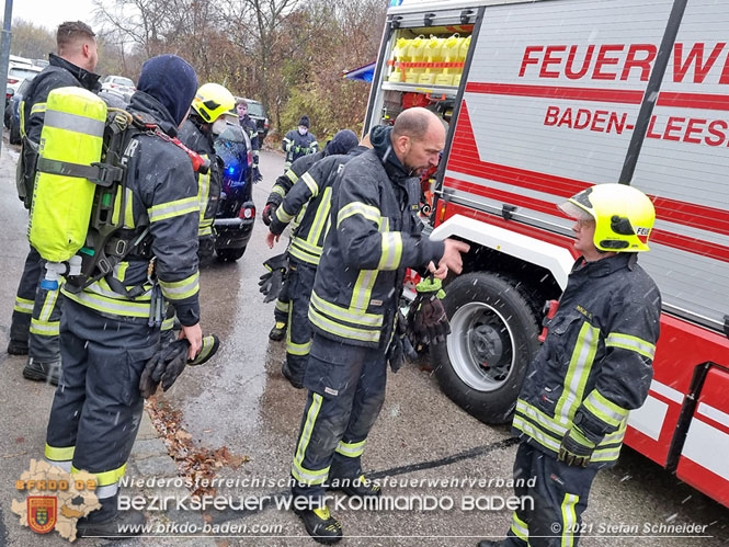 20211126 Braunkohle Briketts lösen CO Alarm in Baden aus Foto: © Stefan Schneider BFKDO BADEN 20211126 Braunkohle Briketts lösen CO Alarm in Baden aus Foto: © Stefan Schneider BFKDO BADEN