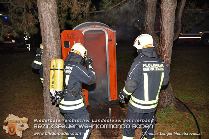 20211208 Brand einer mobilen Toilette in Unterwaltersdorf Foto: © Thomas Lenger Monatsreveue.at 20211208 Brand einer mobilen Toilette in Unterwaltersdorf Foto: © Thomas Lenger Monatsreveue.at