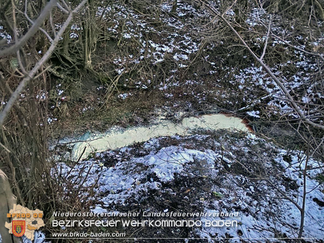 20211212 Umwelteinsatz im Triestingtal Wallgraben bei Altenmarkt an der Triesting