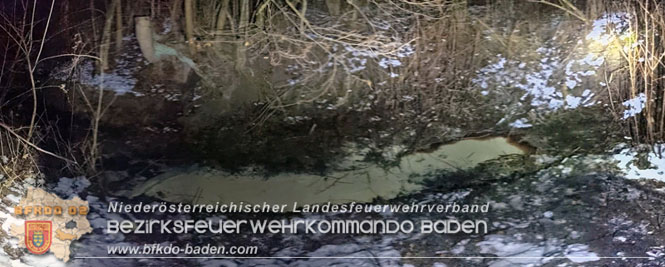 20211212 Umwelteinsatz im Triestingtal Wallgraben bei Altenmarkt an der Triesting