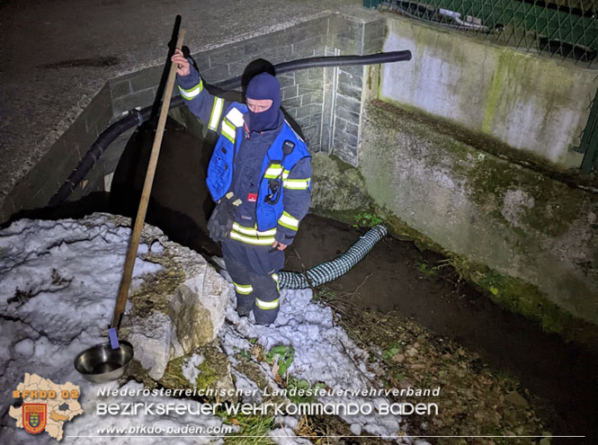 20211212 Umwelteinsatz im Triestingtal Wallgraben bei Altenmarkt an der Triesting