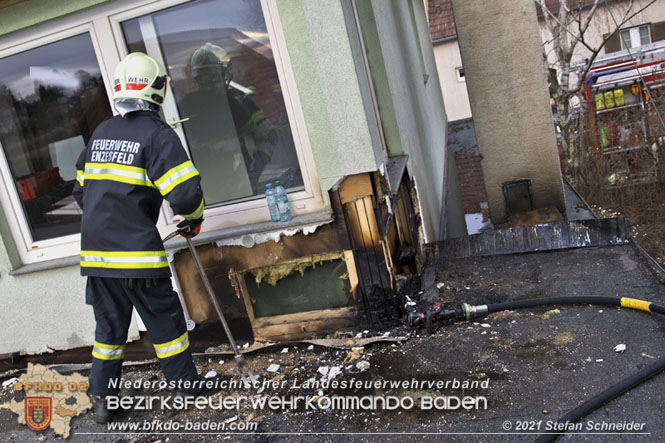 20211216 Nächtlicher Brand in einem Enzesfelder Fleischereibetrieb   Foto: © Stefan Schneider BFKDO Baden