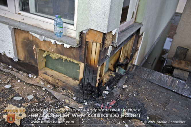 20211216 Nächtlicher Brand in einem Enzesfelder Fleischereibetrieb   Foto: © Stefan Schneider BFKDO Baden