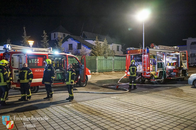 20211222 Wohnungsbrand in Mehrparteienhaus   Foto: Freiwillige Feuerwehr Trumau