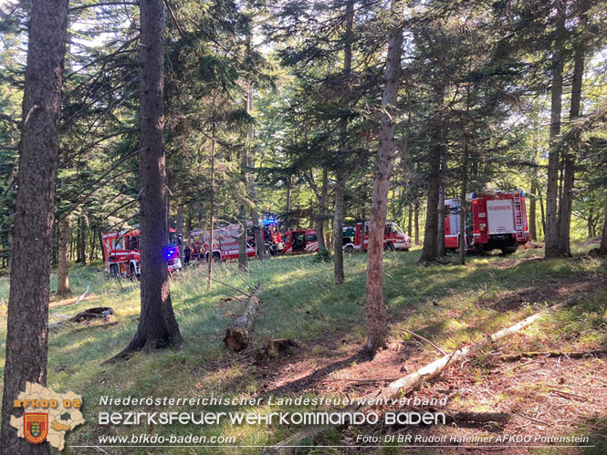 20220816 Waldbrand "Steinwand" Furth a.d.Triesting Foto: DI Rudolf Hafellner AFKDO Pottenstein 20220816 Waldbrand "Steinwand" Furth a.d.Triesting Foto: DI Rudolf Hafellner AFKDO Pottenstein