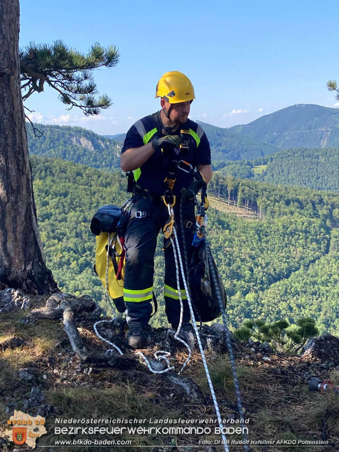 20220816 Waldbrand "Steinwand" Furth a.d.Triesting Foto: DI Rudolf Hafellner AFKDO Pottenstein 20220816 Waldbrand "Steinwand" Furth a.d.Triesting Foto: DI Rudolf Hafellner AFKDO Pottenstein