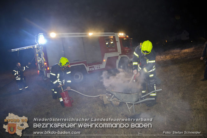 20211231 Flurbrand in Baden Ortsteil Leesdorf  Foto: Stefan Schneider BFKDO BADEN