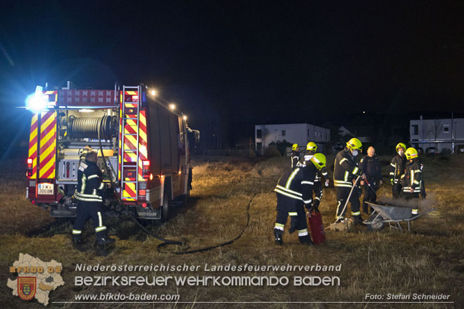 20211231 Flurbrand in Baden Ortsteil Leesdorf  Foto: Stefan Schneider BFKDO BADEN