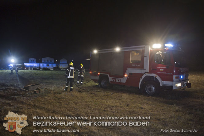 20211231 Flurbrand in Baden Ortsteil Leesdorf  Foto: Stefan Schneider BFKDO BADEN