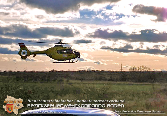 20220101 Zwei Einsaetze am Neujahrstag in Gainfarn  Foto: © Freiwillige Feuerwehr Gainfarn