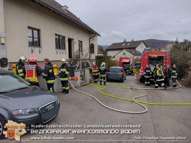 20220105 Zimmerbrand in Alland Foto: Freiwillige Feuerwehr Alland 20220105 Zimmerbrand in Alland Foto: Freiwillige Feuerwehr Alland