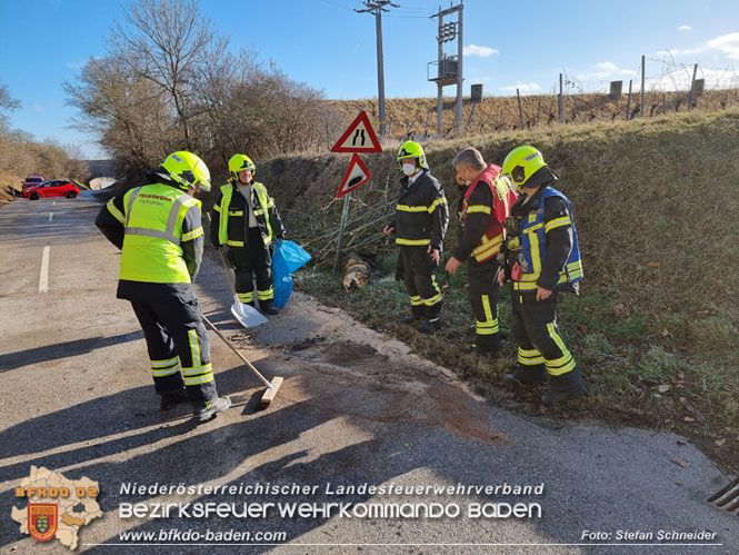 20220118 Spektakulärer Verkehrsunfall auf der L4010 bei Pfaffstätten  Foto: Stefan Schneider