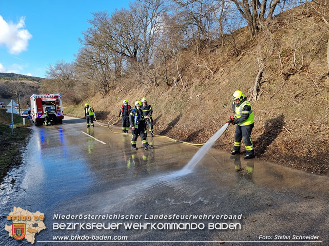 20220118 Spektakulärer Verkehrsunfall auf der L4010 bei Pfaffstätten  Foto: Stefan Schneider