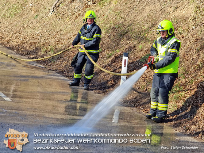 20220118 Spektakulärer Verkehrsunfall auf der L4010 bei Pfaffstätten  Foto: Stefan Schneider