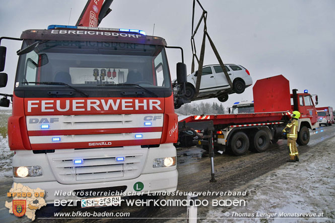 20220124 Verkehrsunfall mit Menschenrettung auf der L161 zwischen Reisenberg und Gramatneusiedl Foto: Thomas Lenger Monatsrevue.at 20220124 Verkehrsunfall mit Menschenrettung auf der L161 zwischen Reisenberg und Gramatneusiedl Foto: Thomas Lenger Monatsrevue.at
