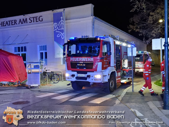 20220213 Brand in einem Badener Seniorenwohnhaus Foto: Freiwillige Feuerwehr Baden-Stadt 20220213 Brand in einem Badener Seniorenwohnhaus Foto: Freiwillige Feuerwehr Baden-Stadt