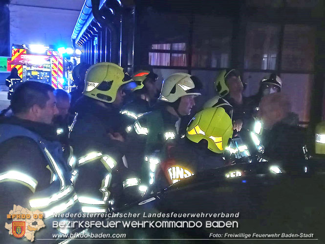 20220213 Brand in einem Badener Seniorenwohnhaus Foto: Freiwillige Feuerwehr Baden-Stadt 20220213 Brand in einem Badener Seniorenwohnhaus Foto: Freiwillige Feuerwehr Baden-Stadt
