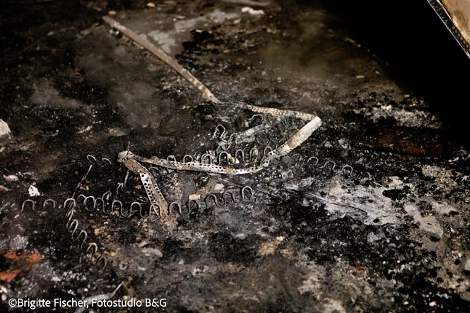 20220219 Brand in einer Wohnhausanlage in Neuhaus a.d.Triesting  Foto: Brigitte Fischer Fotosstudio B&G